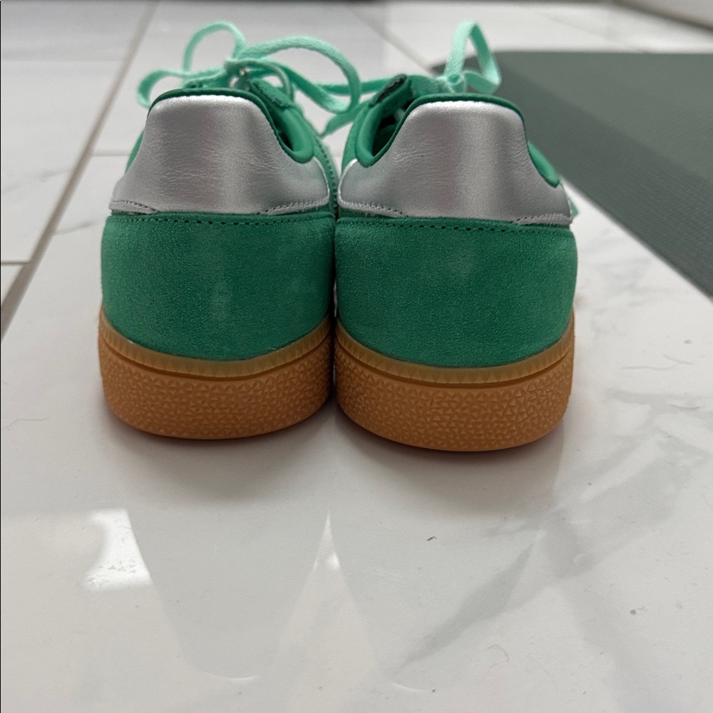 adidas Green Suede Handball Spezial Sneakers - Picture 4 of 5